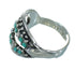Sterling Silver Turquoise And Opal Southwest Ring Size 6-1/4 YX68879